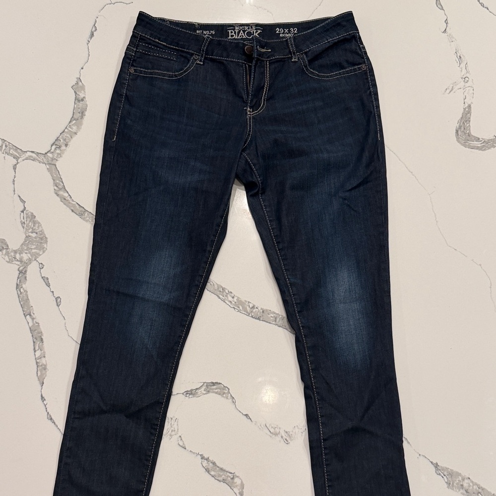 Buckle Midnight Blue Skinny Jeans